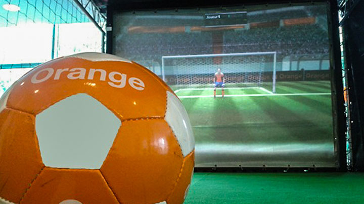 Simgoal Football Orange