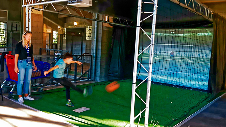 Simulateur de tirs au penalty Stade des Alpes